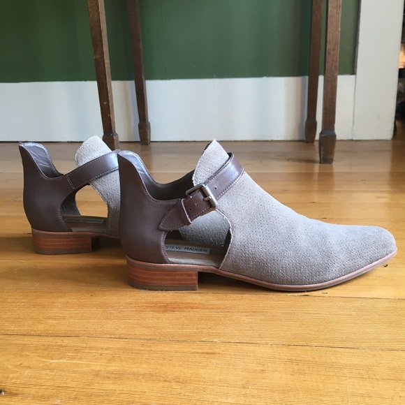 Steve Madden Shoes - Steve Madden Suede/Leather Mules